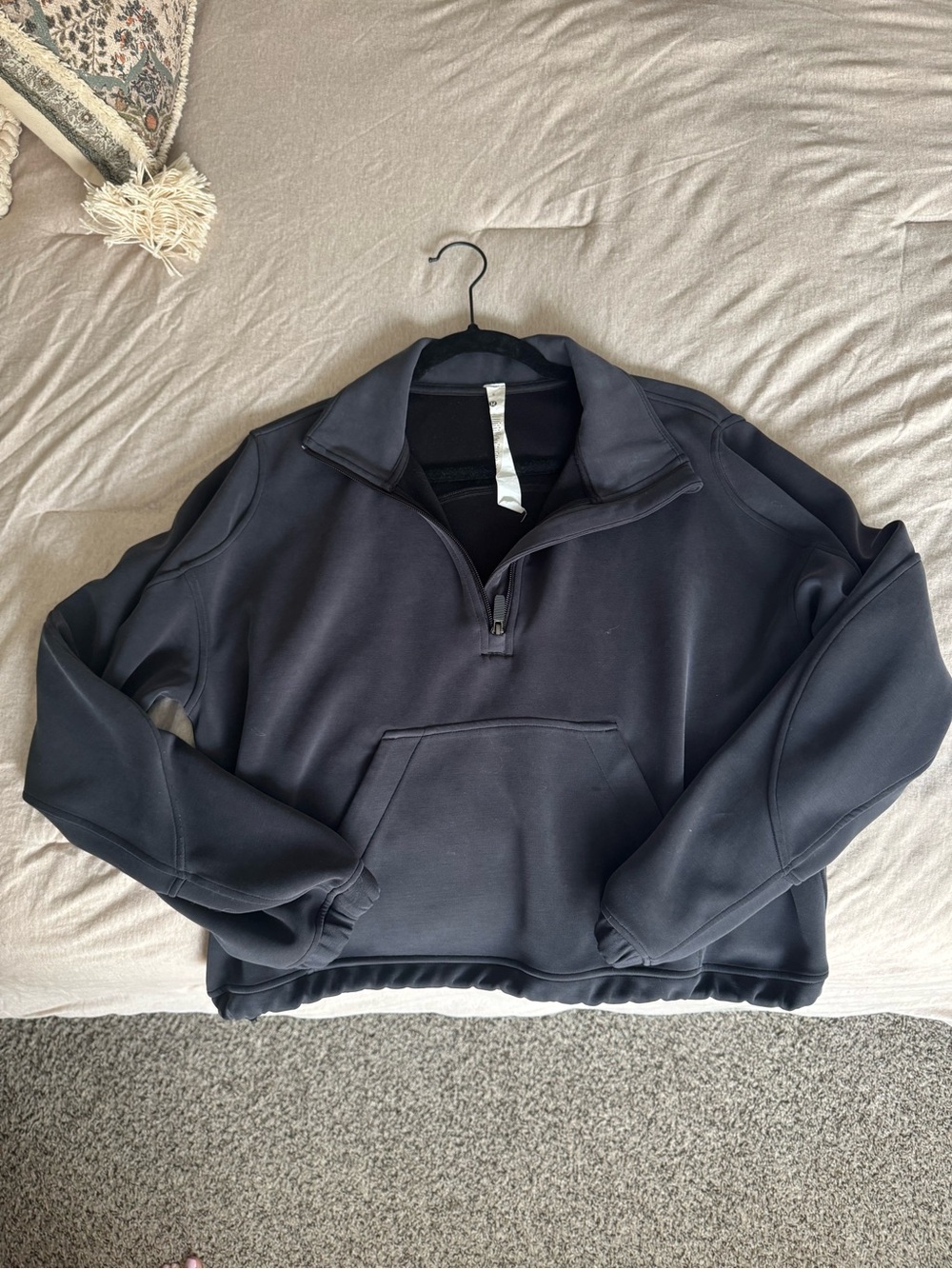 lululemon softstreme 1/4 zip